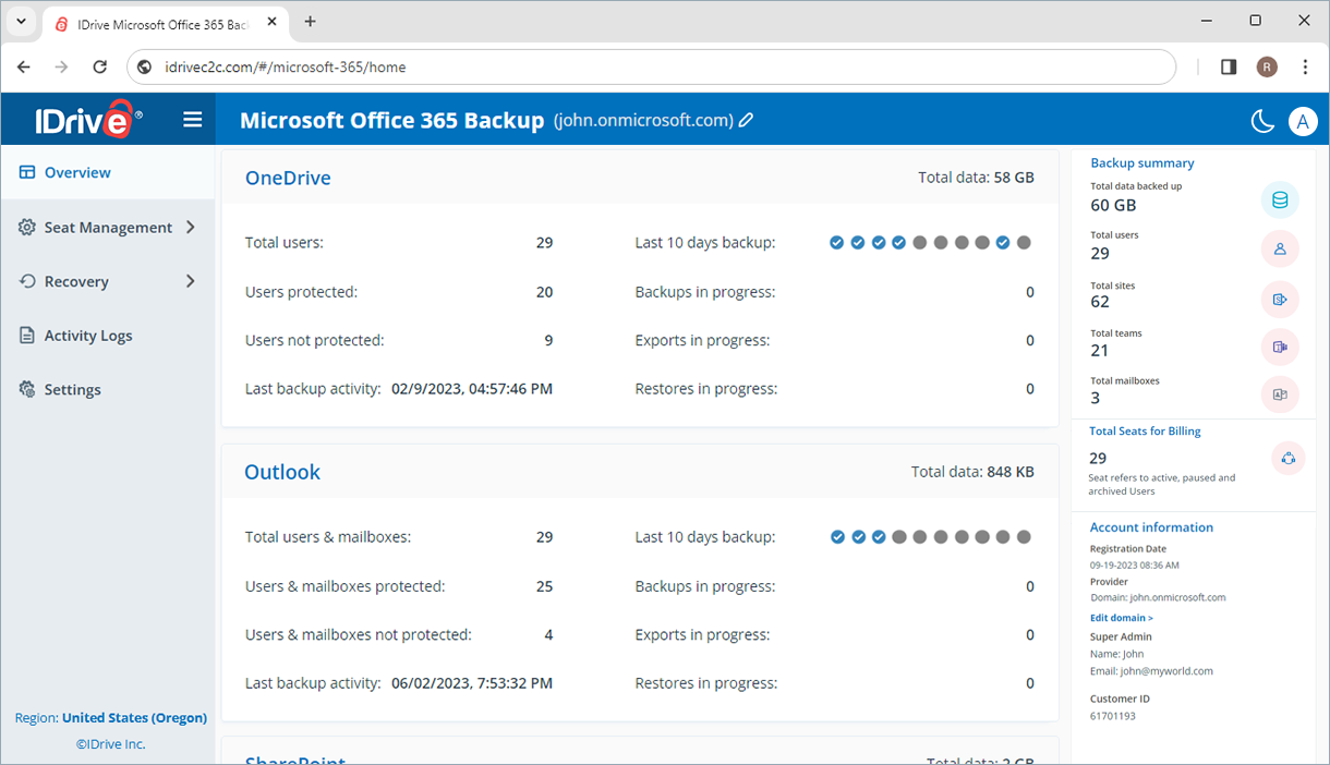 Configure MS acc